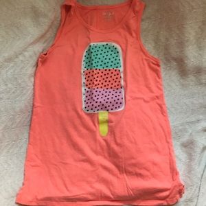 A kids tank top